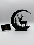 Cerf sous la lune – 3DCrafting