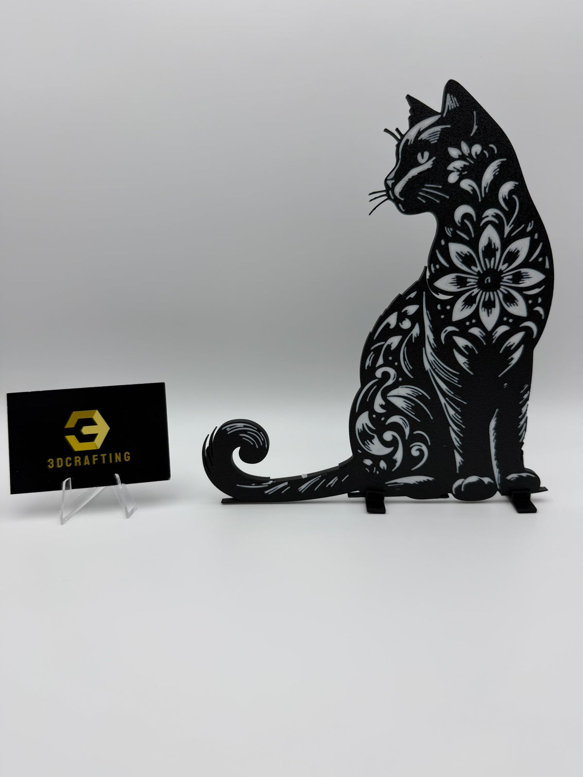 Chat en fleurs – 3DCrafting