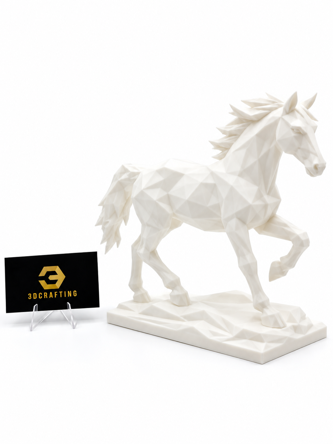 Cheval Low Poly – 3DCrafting