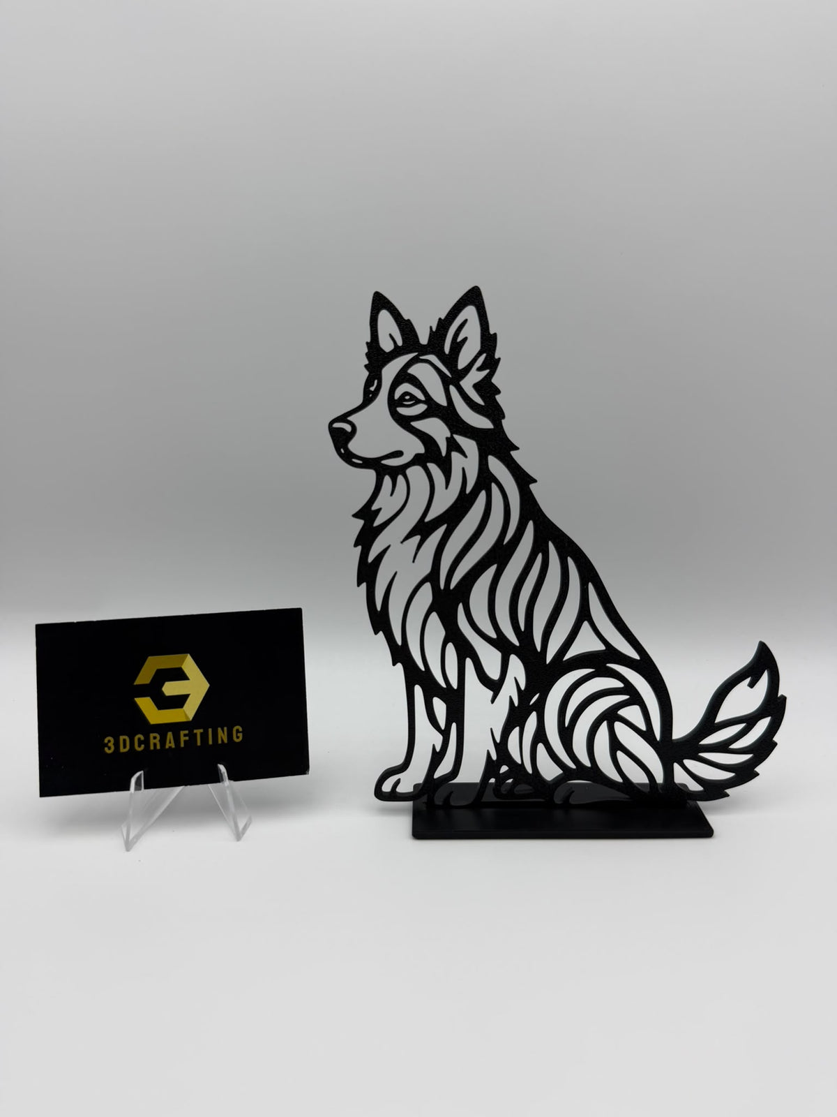 Chien – line art – 3DCrafting