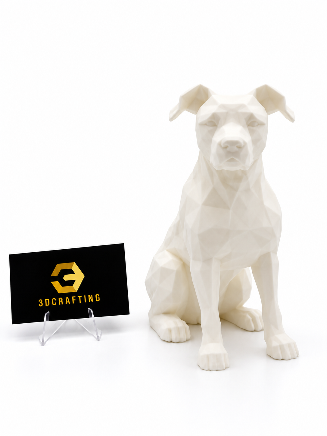 Chien Low Poly – 3DCrafting