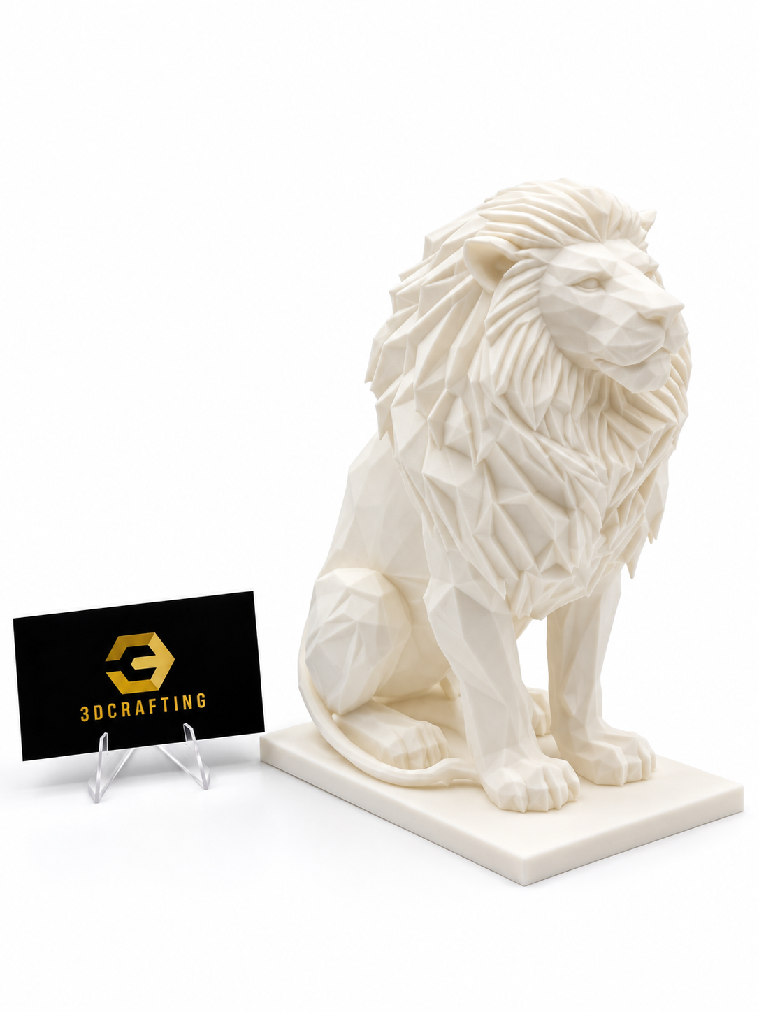 Lion Low Poly – 3DCrafting