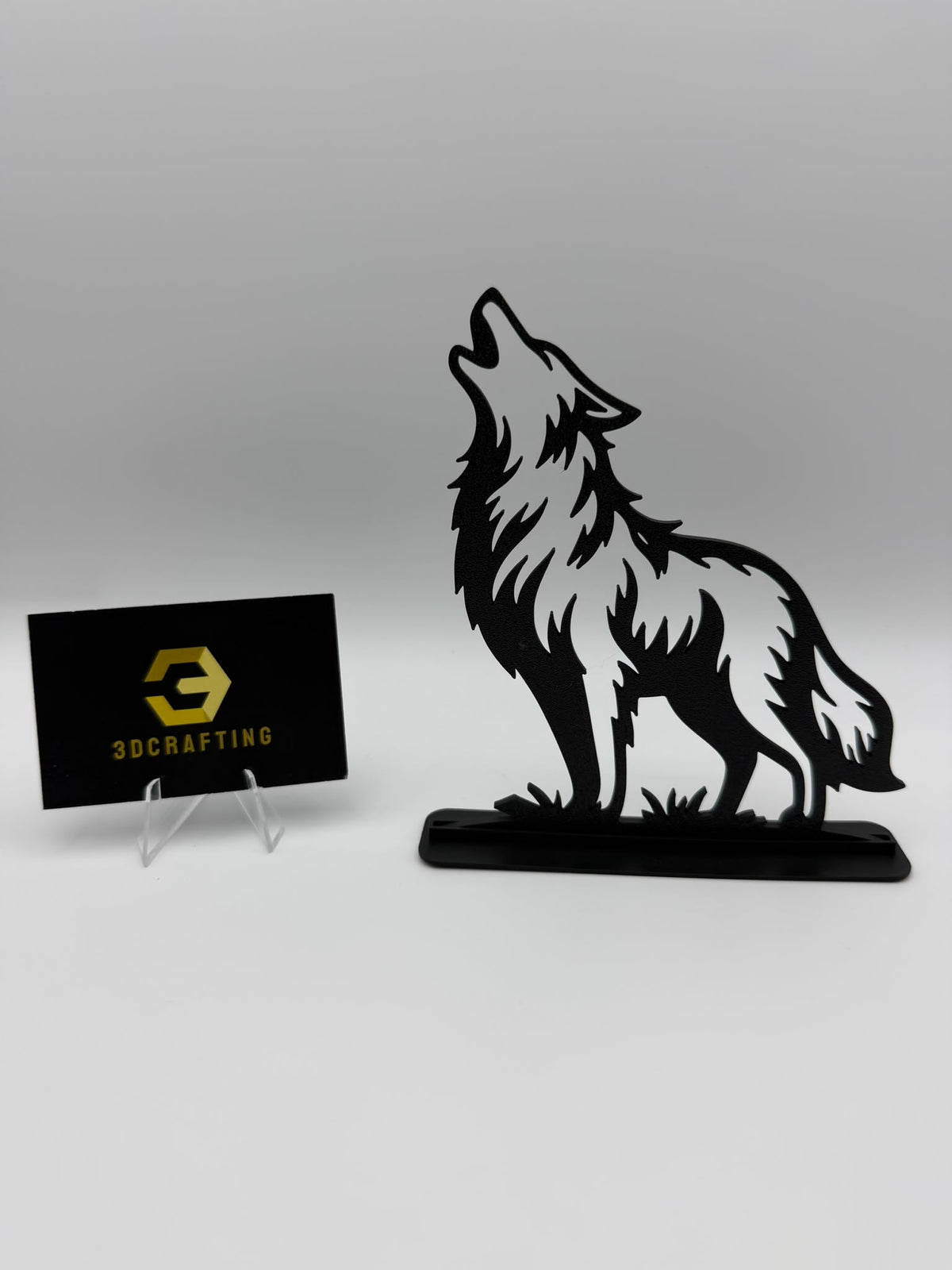 Loup – line art – 3DCrafting