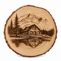 Rondin de bois chalet – 3DCrafting