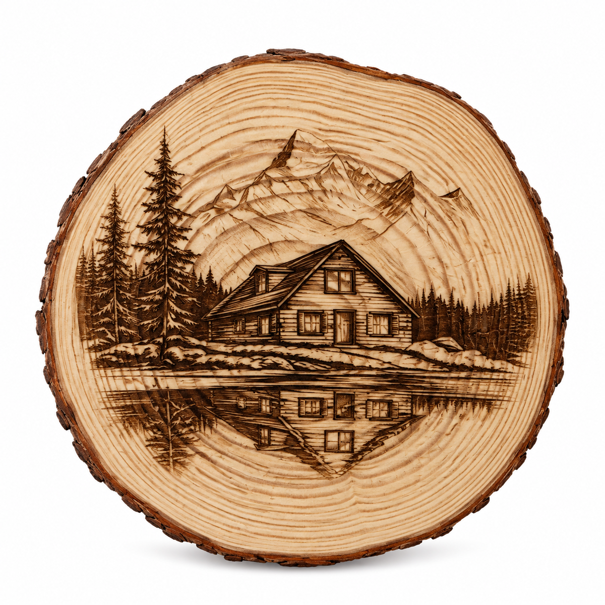 Rondin de bois chalet – 3DCrafting